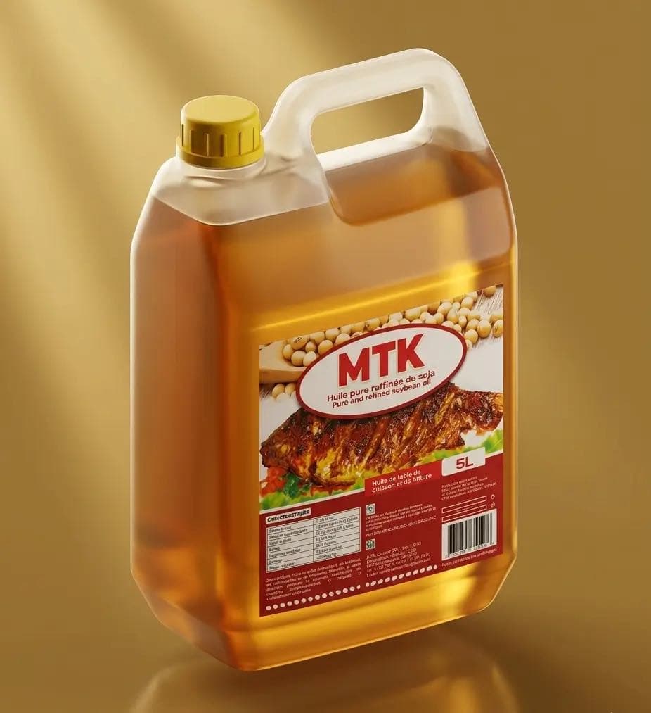 Huile de Soja pure raffinée - 1l (NINI-RIKE)